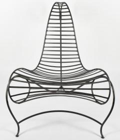 Andr Dubreuil Andre Dubreuil Iron Spine Chair by Ceccotti - 1235366