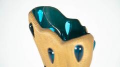 Andr Dubreuil Pair of Lacrima Floor Lamps by Andr Dubreuil France 1991 - 4539791