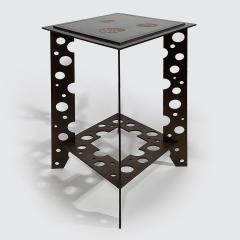 Andr Dubreuil UNIQUE PAIR OF GRUYERE TABLES - 3457116