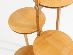 Andr Groult Andr Groult four tiered table maple and beech wood circa 1920 - 4599929