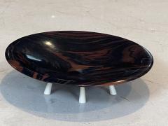 Andr Groult MODERNIST ART DECO MACASSAR AND BONE PEG LEG COMPOTE - 3709557