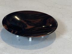 Andr Groult MODERNIST ART DECO MACASSAR AND BONE PEG LEG COMPOTE - 3709558