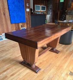 Andr Groult Rare French Art Deco Writing Table Desk in Teak c 1925 style of Andre Groult - 3247975