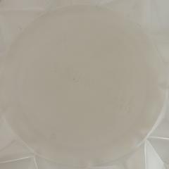 Andr Hunebelle French Art Deco Frosted Translucent Cubist Glass Vase by Andre Hunebelle - 1560560