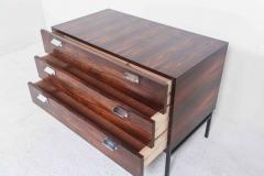 Andr Monpoix PAIR OF ROSEWOOD CHEST OF DRAWERS BY ANDR MONPOIX 1960  - 1889089