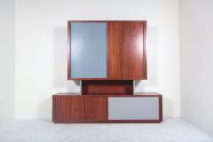 Andr Sornay ANDRE SORNAY Mahogany cabinet with sliding doors Circa 1960 - 1546513