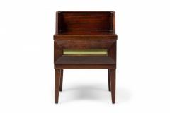 Andr Sornay Andre Sornay French Mid Century Mahogany Bedside End Table - 4274433