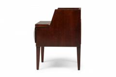 Andr Sornay Andre Sornay French Mid Century Mahogany Bedside End Table - 4274434