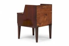 Andr Sornay Andre Sornay French Mid Century Mahogany Bedside End Table - 4274435