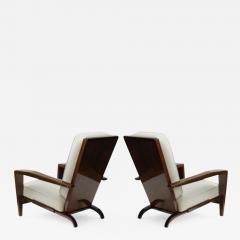 Andr Sornay Andre Sornay pair of comfy lounge chairs - 831055