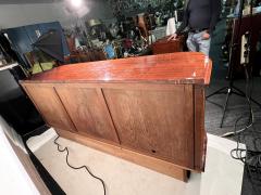 Andr Sornay MAGNIFICIENT ART DECO MAHOGANY BUFFET WITH GLASS ROD HANDLES BY ANDRE SORNAY - 2809973