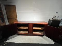 Andr Sornay MAGNIFICIENT ART DECO MAHOGANY BUFFET WITH GLASS ROD HANDLES BY ANDRE SORNAY - 2809981