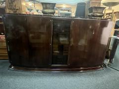 Andr Sornay MASSIVE FRENCH ART DECO EXOTIC WOOD AND BLACK MARBLE BUFFET - 4140662