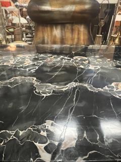 Andr Sornay MASSIVE FRENCH ART DECO EXOTIC WOOD AND BLACK MARBLE BUFFET - 4140666