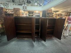 Andr Sornay MASSIVE FRENCH ART DECO EXOTIC WOOD AND BLACK MARBLE BUFFET - 4140669