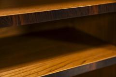 Andr Sornay Modernist Sideboard In Studded Rosewood By Andre Sornay France 1940s - 3308118