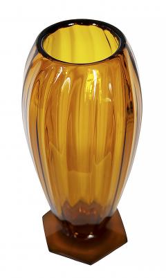 Andre Delatte Vintage French Glass Vase by Andr DELATTE - 3452482