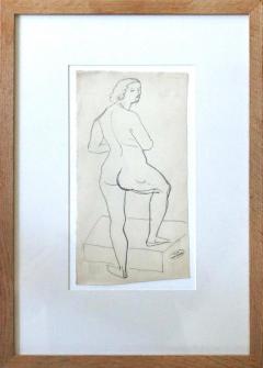 Andre Derain Andre Derain Female Nude Pencil Drawing - 3021394