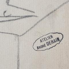 Andre Derain Andre Derain Female Nude Pencil Drawing - 3021404