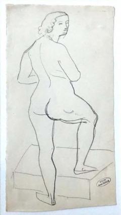 Andre Derain Andre Derain Female Nude Pencil Drawing - 3022005