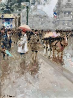 Andre Gisson Rainy Day in Paris  - 749182