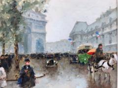 Andre Gisson Strolling Arc de Triomphe  - 422775