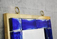 Andre Hayat Blue Tiled Mirror by Andre Hayat - 318052