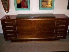 Andre Renou Jean Pierre Genisset An Important Sideboard in Walnut by Andre Renou and Jean Pierre Genisset - 255525