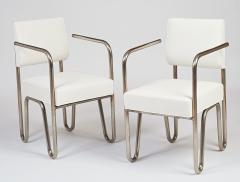 Andre Sornay Early Pair of Tubular Chairs by Sornay ca 1929 - 330462