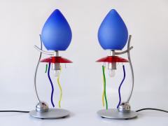 Andrea Anastasio Set of Two Table Lamps Giocasta Notte by Andrea Anastasio for Artemide 1990s - 3923777