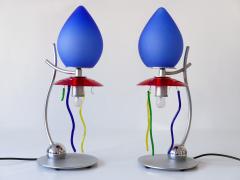 Andrea Anastasio Set of Two Table Lamps Giocasta Notte by Andrea Anastasio for Artemide 1990s - 3923779