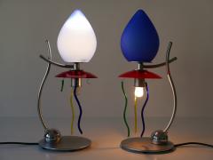 Andrea Anastasio Set of Two Table Lamps Giocasta Notte by Andrea Anastasio for Artemide 1990s - 3923783