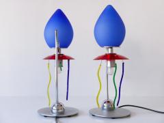 Andrea Anastasio Set of Two Table Lamps Giocasta Notte by Andrea Anastasio for Artemide 1990s - 3923787