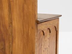 Andrea Salvetti Andrea Salvetti pair of neo gothic chairs solid pine 1994 - 4463620