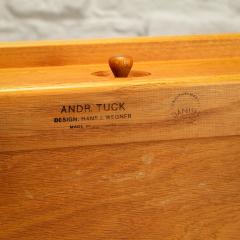 Andreas Tuck Model AT305 Desk by Hans Wegner for Andreas Tuck Denmark 1950s - 2752629