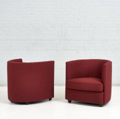 Andree Putman Pair Crescent Lounge Chair 1980 - 2665289