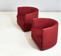 Andree Putman Pair Crescent Lounge Chair 1980 - 2665300