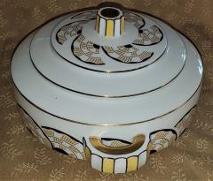 Andres Francois French Andre Francois Limoges Art Deco Lidded Bowl - 1795581