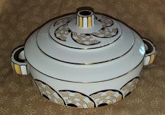 Andres Francois French Andre Francois Limoges Art Deco Lidded Bowl - 1795590