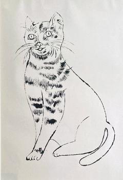 Andy Warhol 25 Cats Name Sam and One Blue Pussy 1954 - 2600893