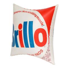 Andy Warhol After Andy Warhol Brillo Pillow Red White Blue Inflatable Signed - 2842103