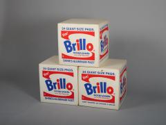 Andy Warhol Andy Warhol Brillo Box pouf Quinze Milan - 4512292