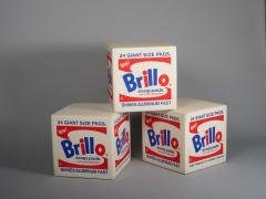 Andy Warhol Andy Warhol Brillo Box pouf Quinze Milan - 4512307