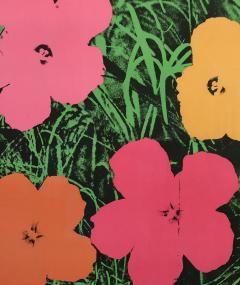 Andy Warhol Andy Warhol Flowers offset Lithograph FS 11 6 - 1405972