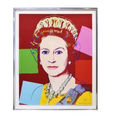 Andy Warhol Andy Warhol Queen Elizabeth II Screenprint 1985 Signed and Numbered  - 1482612