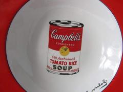 Andy Warhol Set of 36 Place Settings Andy Warhol Campbells Soup Dinnerware - 4651287