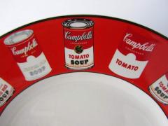 Andy Warhol Set of 36 Place Settings Andy Warhol Campbells Soup Dinnerware - 4651291