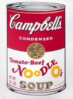 Andy Warhol Tomato Beef Noodle Os by ANDY WARHOL - 2858989