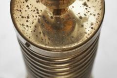 Aneta Belysning AB Swedish Brass Spiral Table Lamp by Aneta Sweden ca 1950s - 4697237