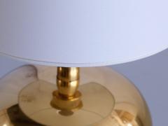 Aneta Belysning AB Swedish Modern Brass Table Lamp by Aneta Belysning V xj Sweden 1970s - 3346920